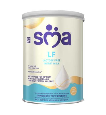 SMA Lactose Free Formula 400g, From 