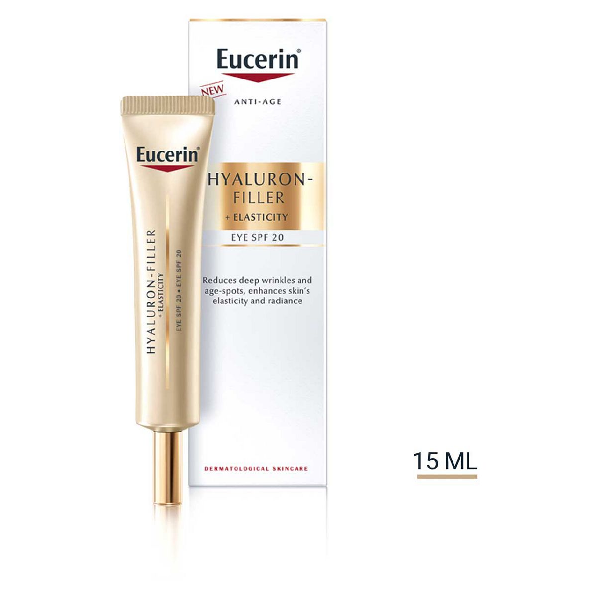 Eucerin Hyaluron-Filler + Elasticity Anti-Ageing Eye Cream Spf20 15ml