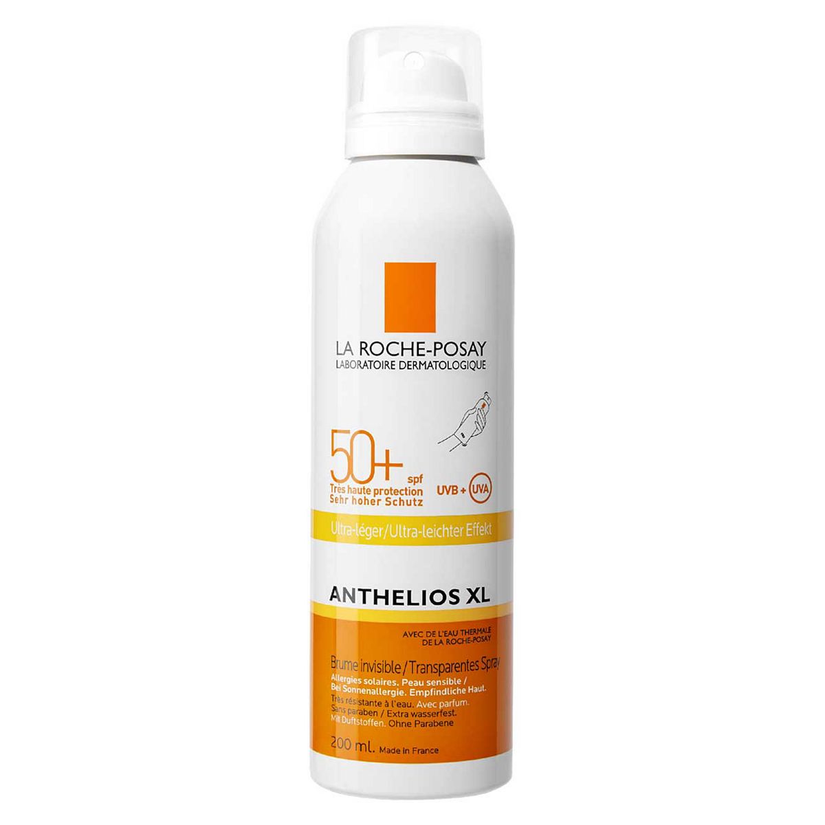 La Roche Posay La Roche-Posay Anthelios Suncare Ultra-Light Body Mist Spray Spf50+200 ml