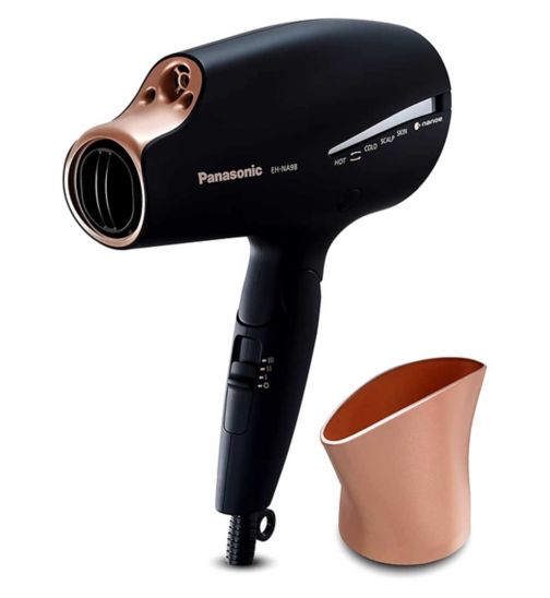 Panasonic EH-NA98 Advanced Folding Hair Dryer with Nanoe™ & Double Mineral Technology — Reduces Damage and Split Ends