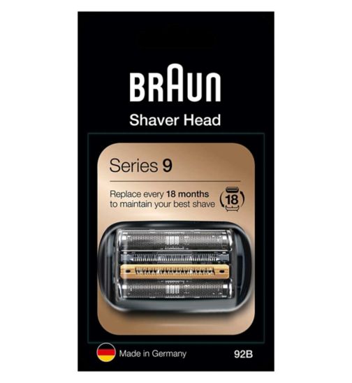 Braun Electric Shaver Replacement Part 92B Black - Boots