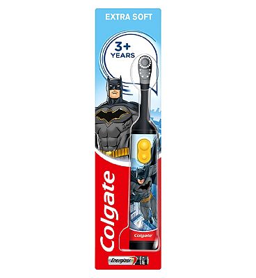 Colgate Kids Batman Extra Soft Battery Toothbrush, 3+ Years