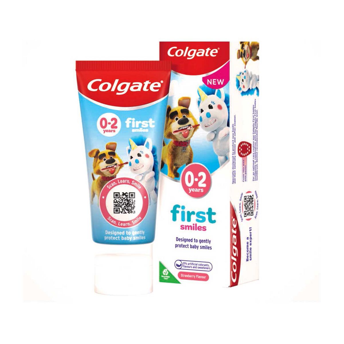 Colgate Kids Mild Fruit Baby Toothpaste 50Ml, 0-2 Years