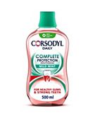 Corsodyl Complete Protection, Daily Gum Mouthwash, Mild Mint 500ml