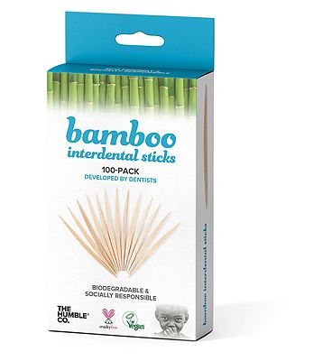 The Humble Co. Triangular bamboo Toothpicks