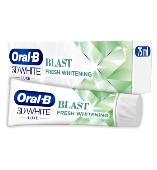 Oral-B 3DWhite Luxe Blast Toothpaste 75ml