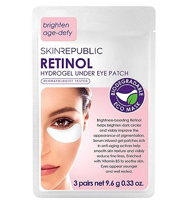 Skin Republic Retinol Hydrogel Under Eye Patches 33ml