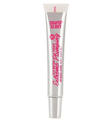 Soap & Glory Sexy Mother Pucker XL Plumping Lip Gloss Clear 10ml