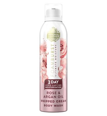 Imperial Leather Foamburst Oils Rose & Argan Oil 200ml