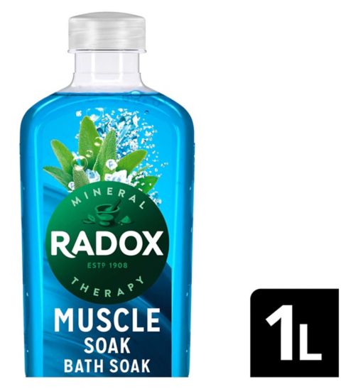 Radox Mineral Therapy Bath Soak Muscle Soak 1L