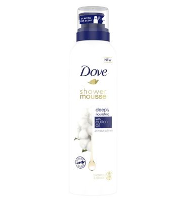 Dove Deeply Nourishing 24 hour Softness Shower Mousse 200ml