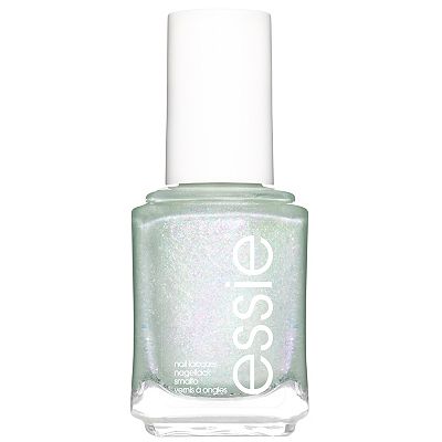 Essie Celebrating Moments 632 Sip Sip Hooray Pearl White Shimmer Nail Polish