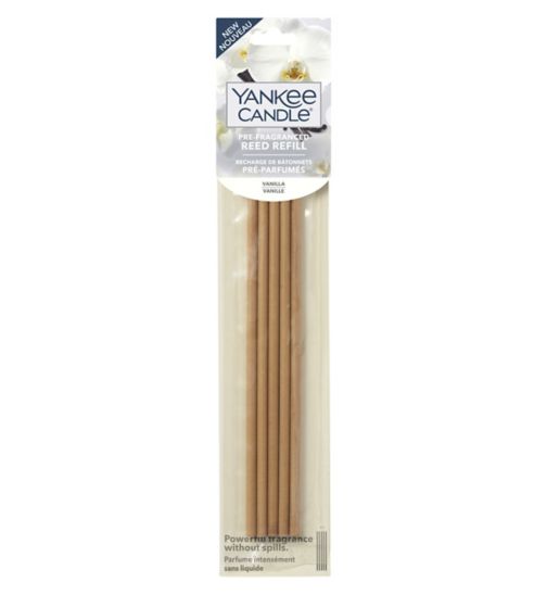 Yankee Candle Pre-Fragranced Reeds Refill Vanilla