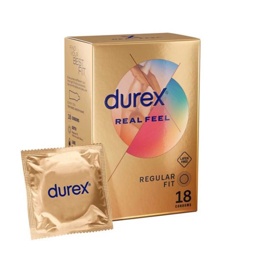 Durex Real Feel Condoms - 18 Pack