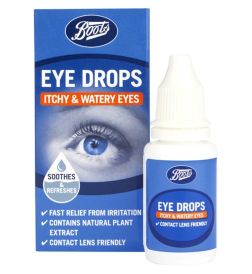 Boots Itchy & Watery Eyes Eye Drops - 10ml