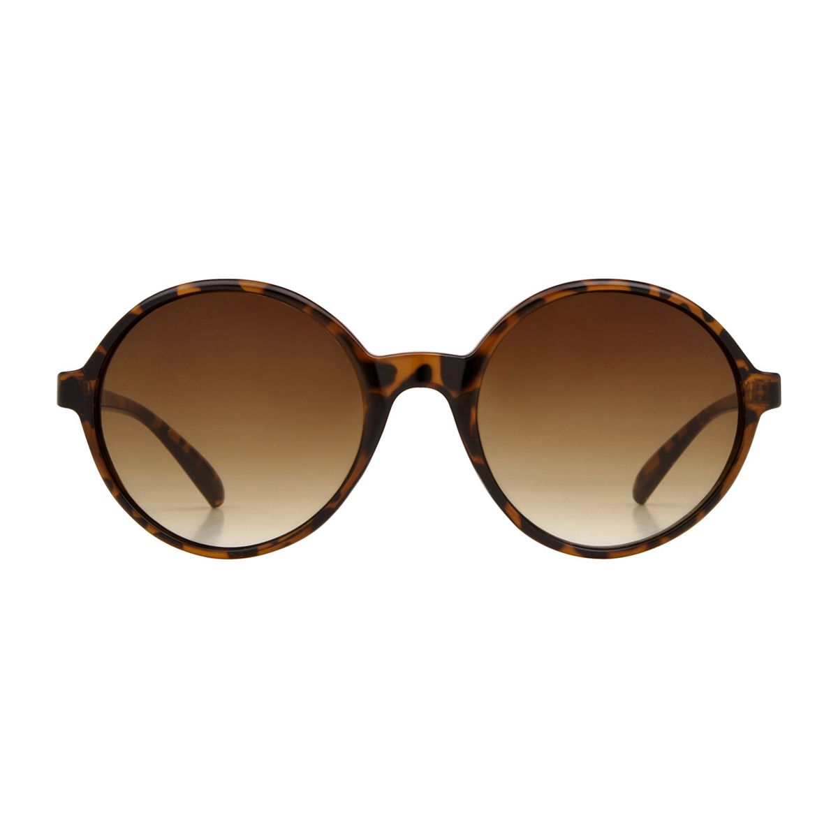   Ladies Fashion Sunglasses - Brown Tortoiseshell Frame Multicolor