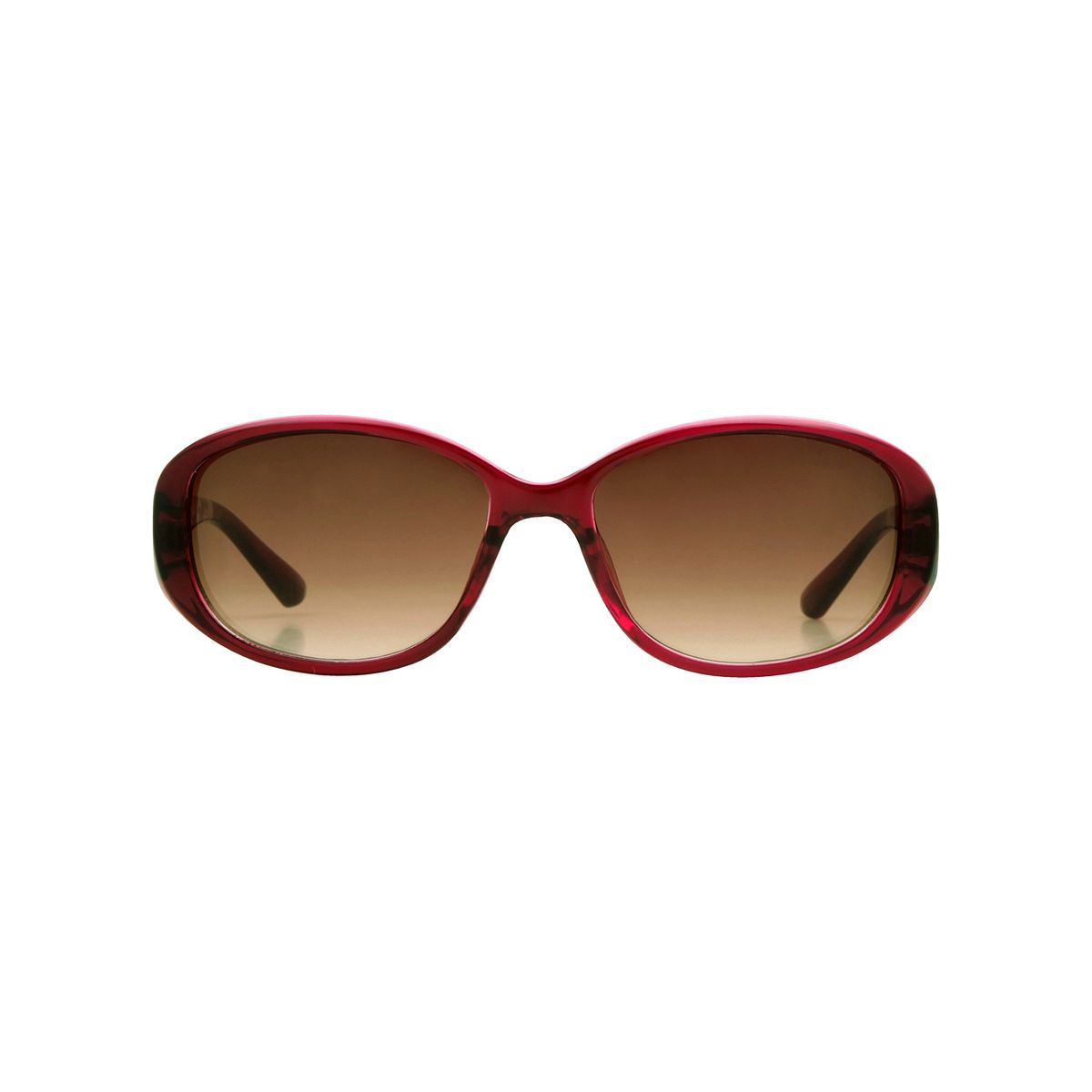 Boots Ladies Sunglasses In Berry Red