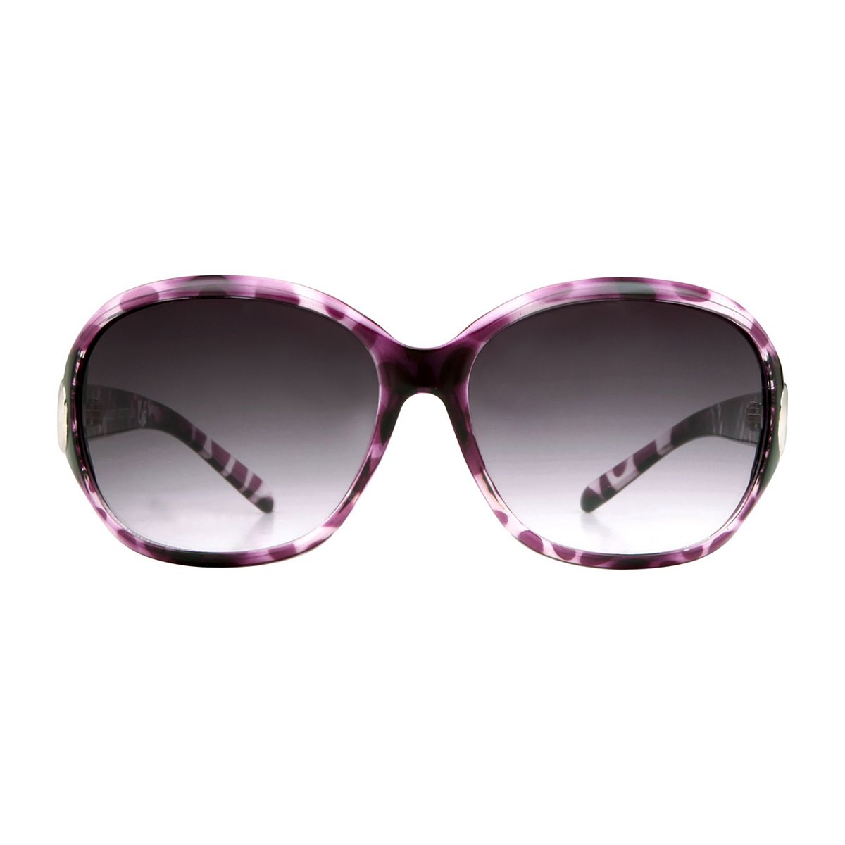   Ladies Sunglasses - Purple Tortoiseshell Frame Multicolor
