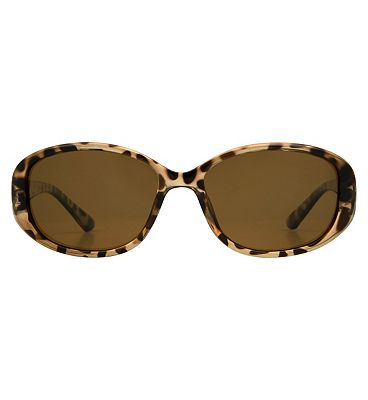 Boots Ladies Polarised Sunglasses -  Brown Tortoiseshell Frame