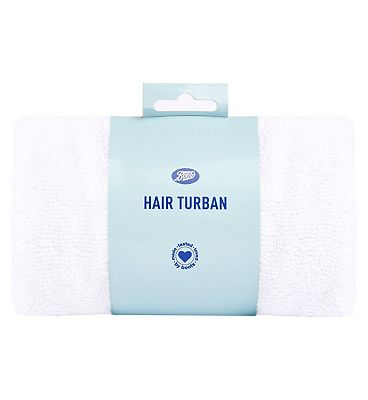 Boots Hair Turban White