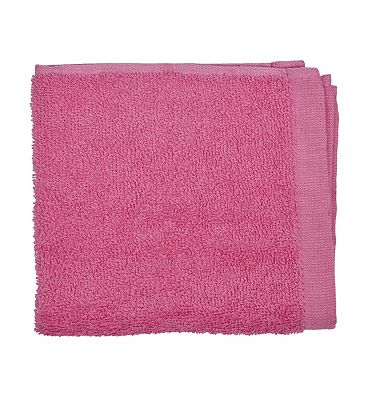 Boots Face Cloth Pink