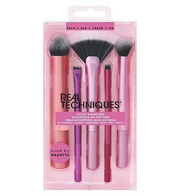 Real Techniques - Set de brochas + esponja Everyday Essentials