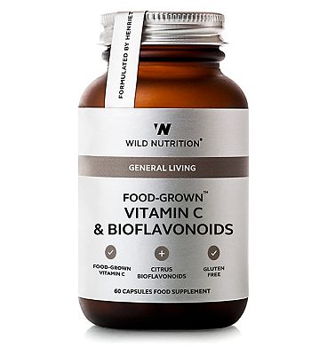 Wild Nutrition General Living Food Grown Vitamin C & Bioflavonoids 60 Capsules Review