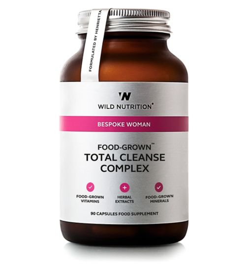 Wild Nutrition Bespoke Woman Food Grown Total Cleanse Complex - 90 Capsules
