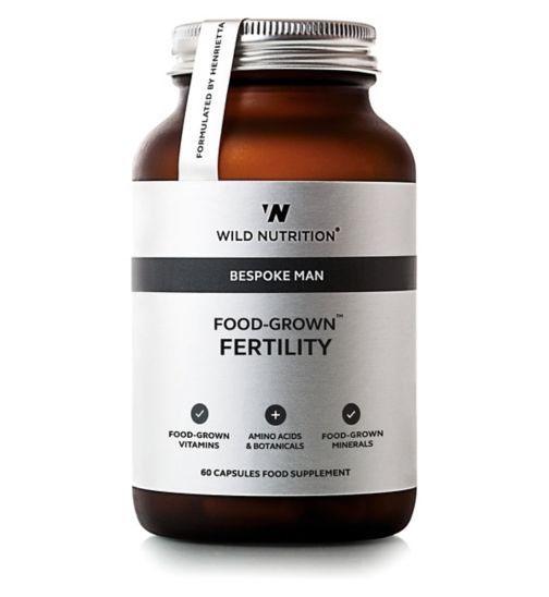 Wild Nutrition Bespoke Man Food-Grown Fertility - 60 capsules