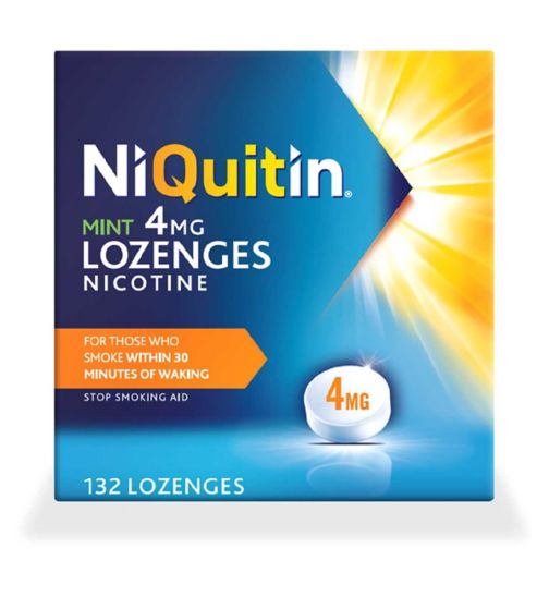 NiQuitin Mint 4mg - 132 Lozenges