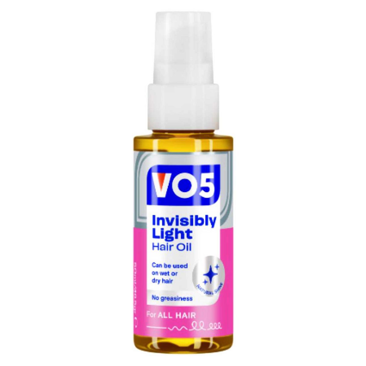 VO5 Invisibly Light Hair Oil 50ml