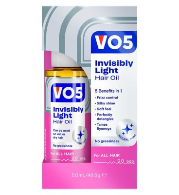 VO5 Invisibly Light Hair Oil 50ml (2)