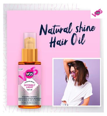 VO5 Invisibly Light Hair Oil 50ml (6)
