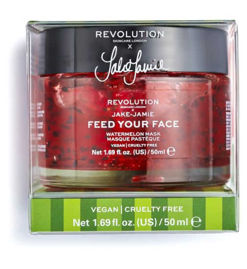 Revolution Skincare x Jake – Jamie Watermelon Hydrating Face Mask 50g