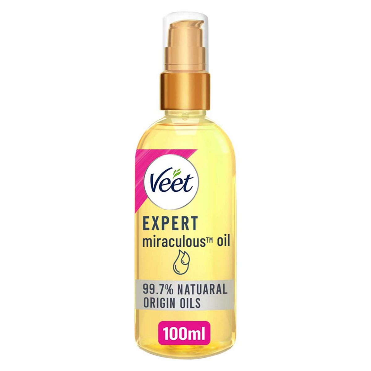 Veet Expert Miraculous Face & Body Oil All Skin Types 100ml