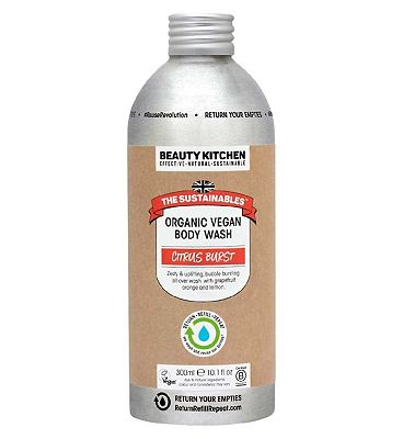 Beauty Kitchen The Sustainables Citrus Burst Organic Vegan Body Wash 300ml