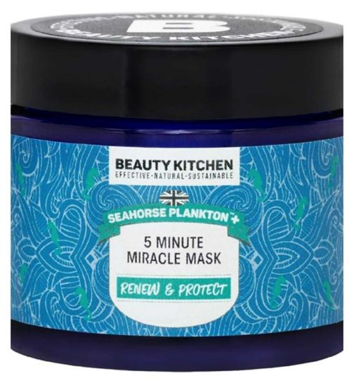 Beauty Kitchen Seahorse Plankton+ 5 Minute Miracle Mask - 60ml
