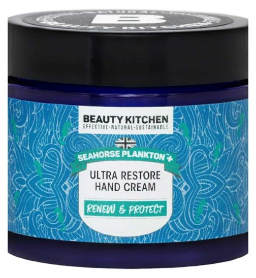 Beauty Kitchen Seahorse Plankton+ Ultra Restore Hand Cream - 60ml