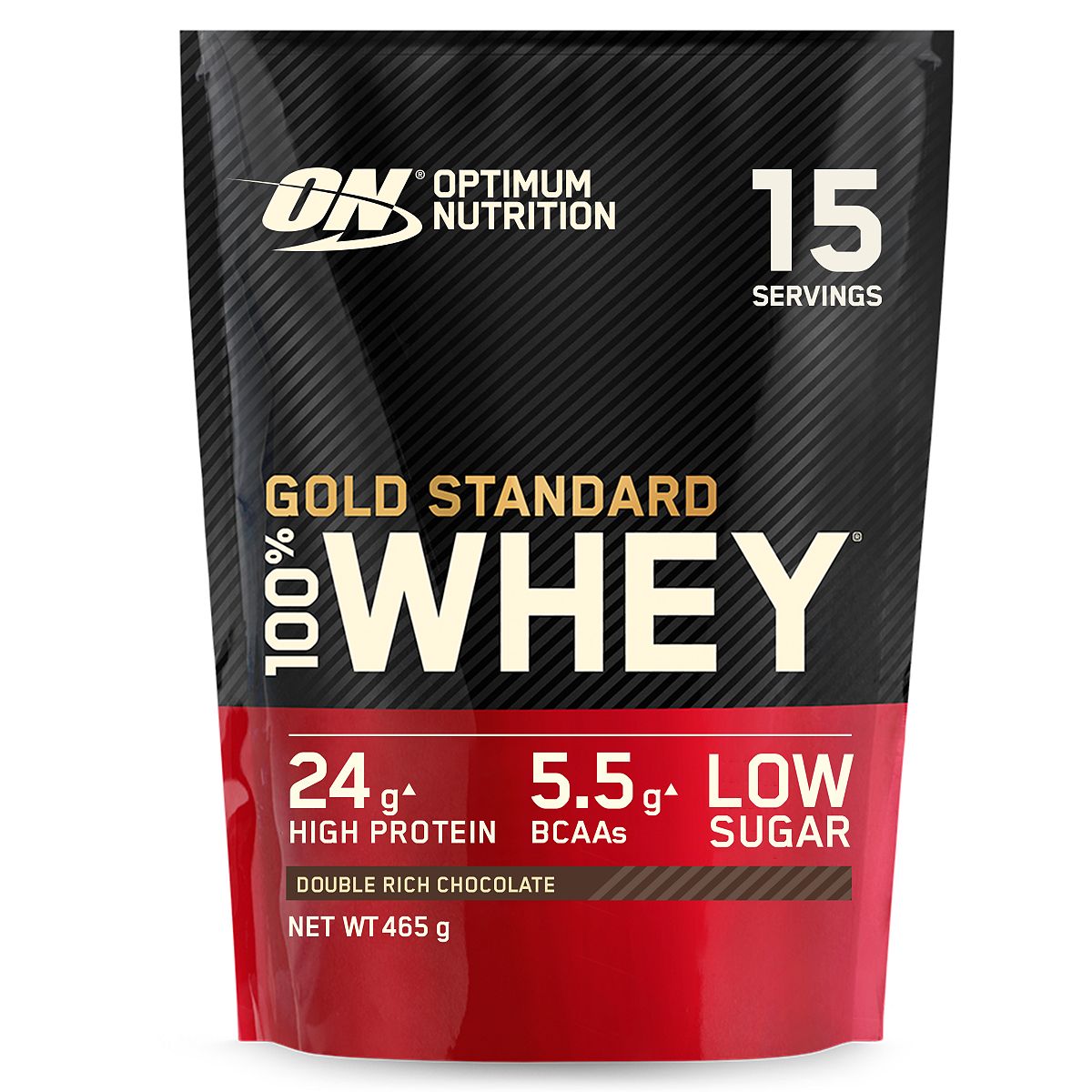 Optimum Nutrition Gold Standard 100% Whey Double Rich Chocolate 465G