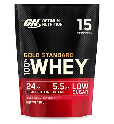 Optimum Nutrition Gold Standard 100% Whey Delicious Strawberry 450g