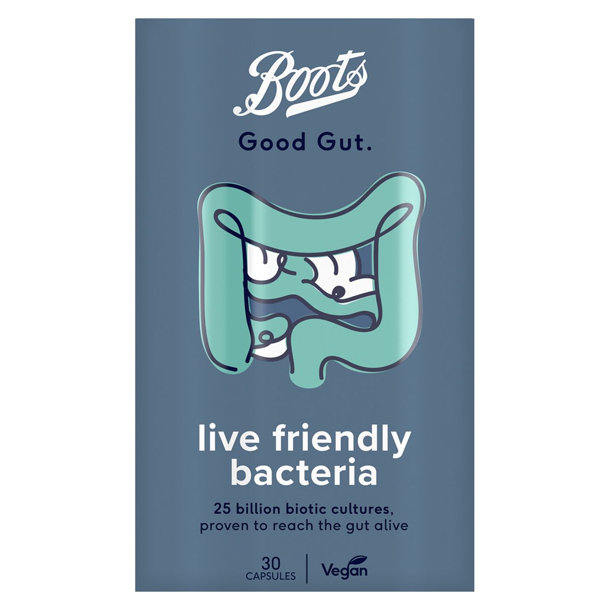   Good Gut Live Friendly Bacteria 30 Capsules