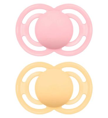 Mam Perfect Personalised Mam Dummy MAM Perfect 0-2m Soother (2 Pack) Beige – Mamas Papas UK