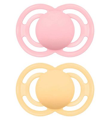 MAM Perfect 16+ Months Soother Double Pack - Pink