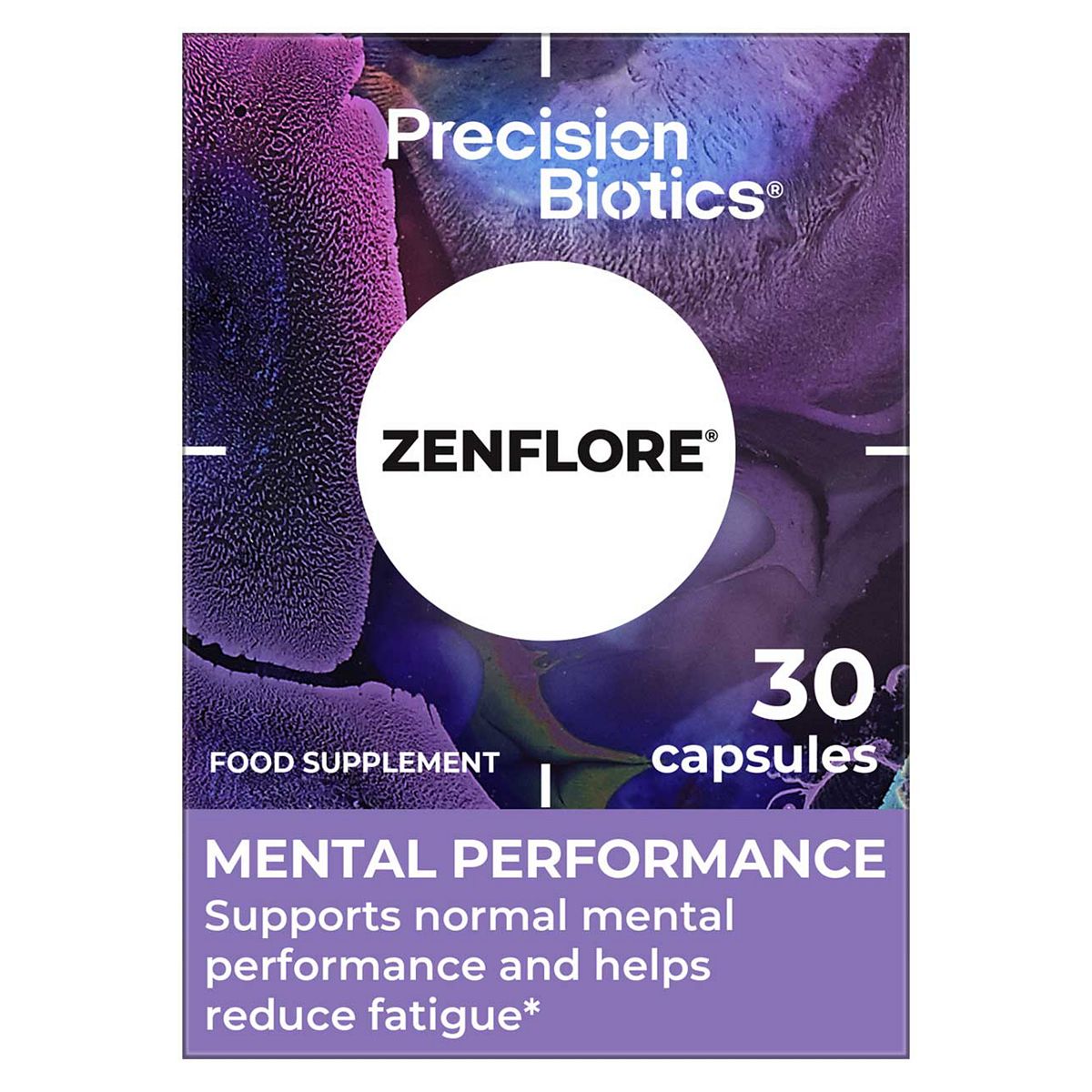 Zenflore ® By Precisionbiotics®- Daily Mental Wellness Supplement - 30 Capsules