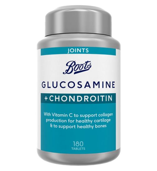 Boots Glucosamine + Chondroitin - 180 Tablets (6 month supply)