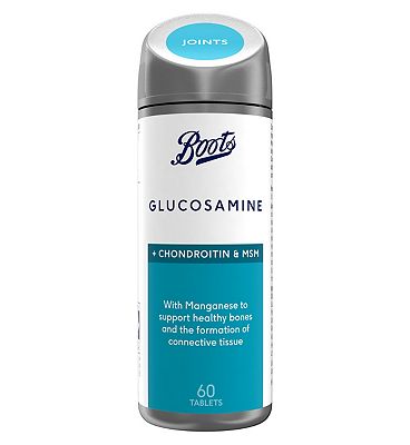 Boots Glucosamine + Chondroitin & MSM 60 Tablets (2 month supply)