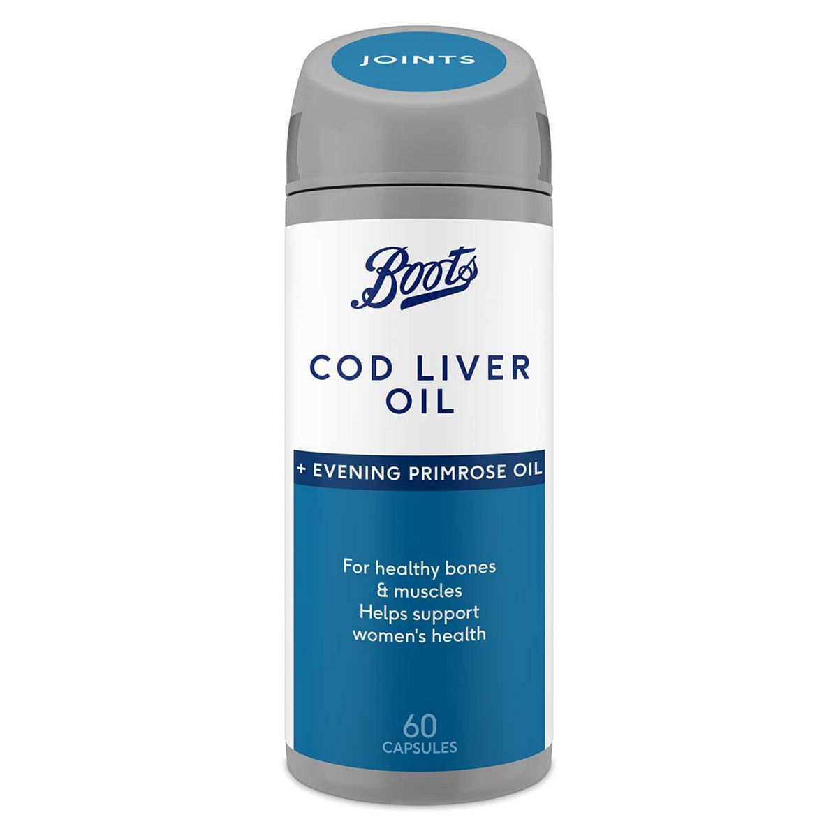  Cod Liver Oil + Evening Primrose 60 Capsules (2 Month Supply)