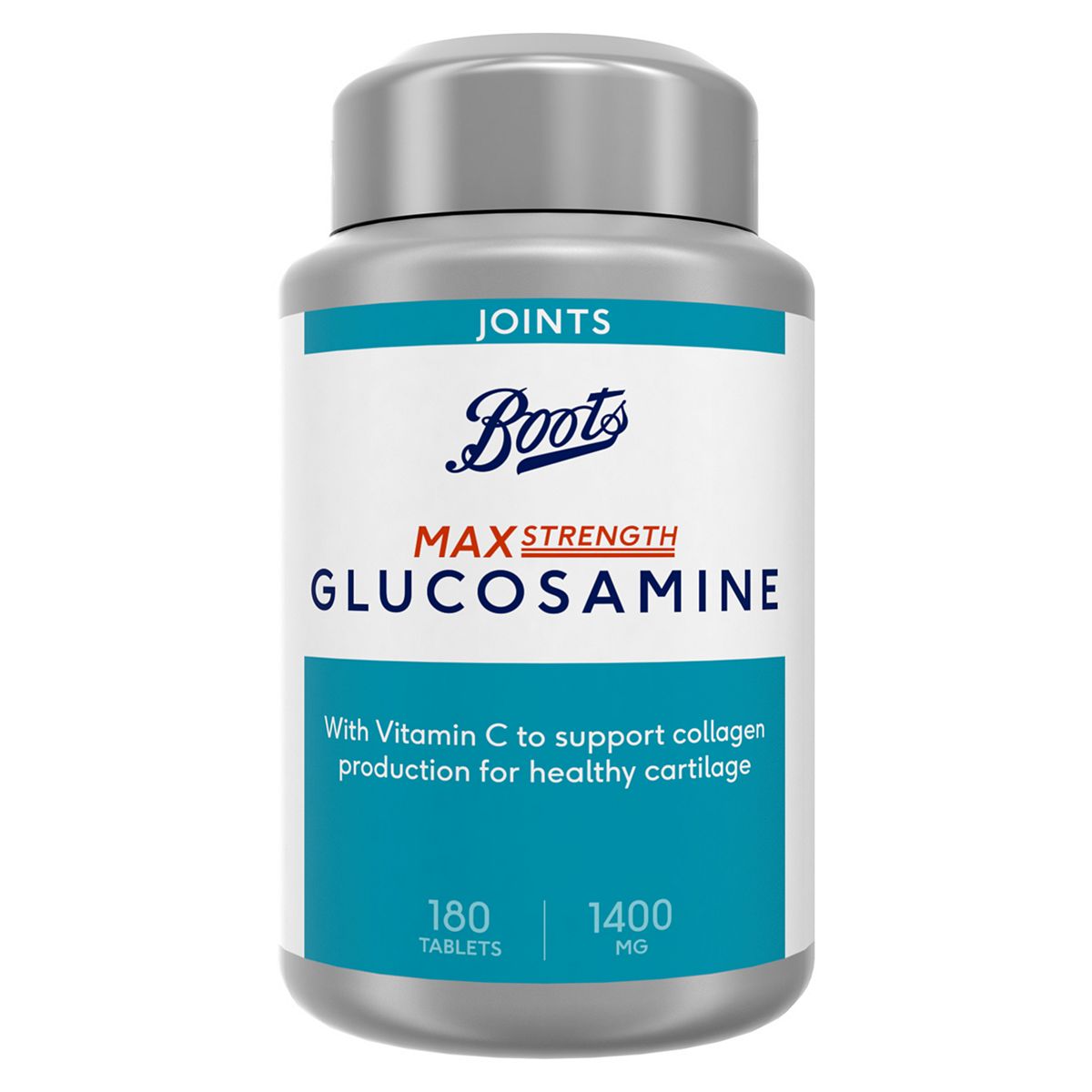 Boots Max Strength Glucosamine - 180 Tablets (6 Month Supply)