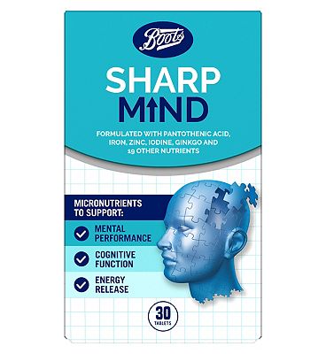 Boots Sharp Mind - 30 Tablets