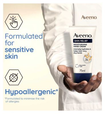 AVEENO® Skin Relief Moisturising Hand Cream 75ml (4)
